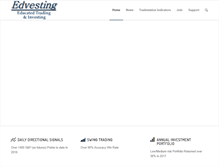 Tablet Screenshot of edvesting.com